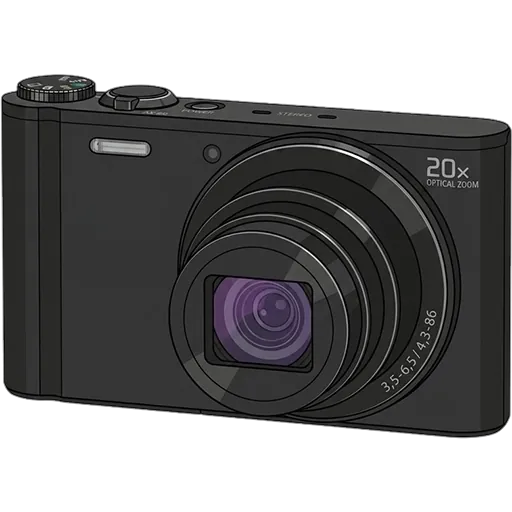 소니 WX350 픽셀아트