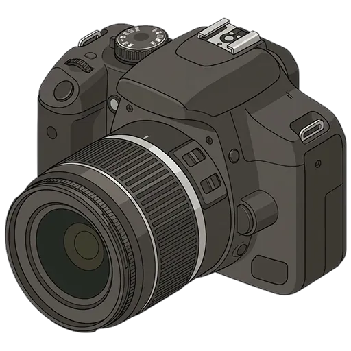 Canon EOS 450D / Rebel XSi pixel art
