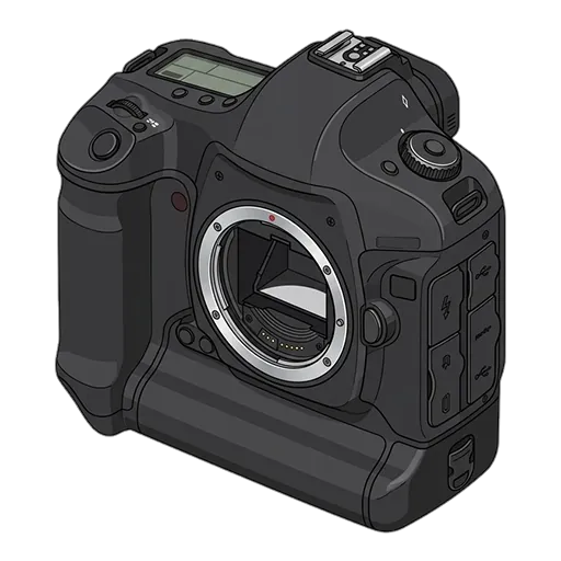 캐논 EOS-1D 마크 IV 픽셀아트