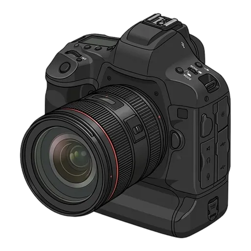 캐논 EOS-1D X 마크 II 픽셀아트