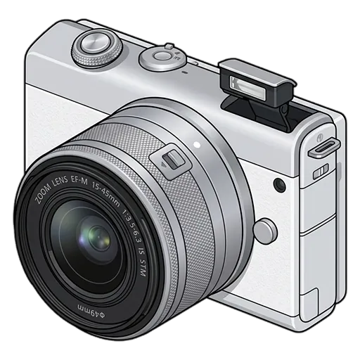 캐논 EOS M200 픽셀아트