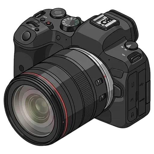 キヤノン EOS R6 Mark IIIのピクセルアート