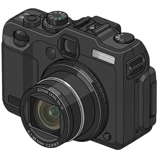 キヤノン PowerShot G12のピクセルアート