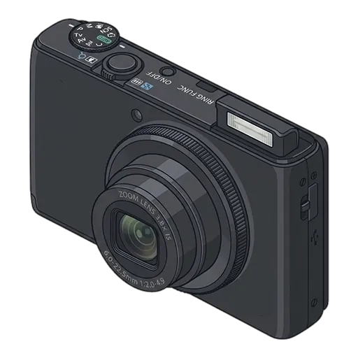 Canon PowerShot S95 pixel art