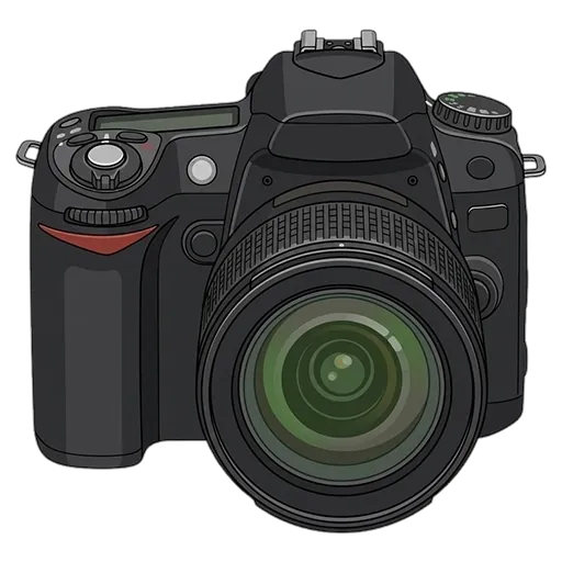 Nikon D80 pixel art