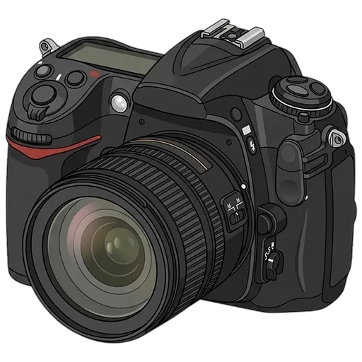 Nikon D300 pixel art