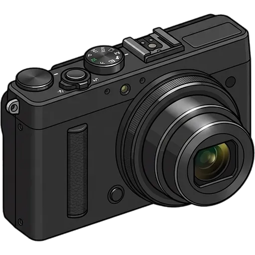 ニコン COOLPIX Aのピクセルアート