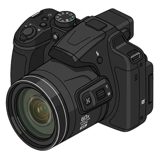 니콘 쿨픽스 B700 픽셀아트