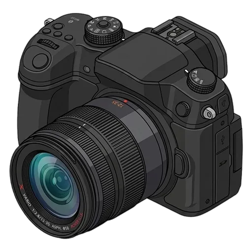 パナソニック LUMIX GH3のピクセルアート