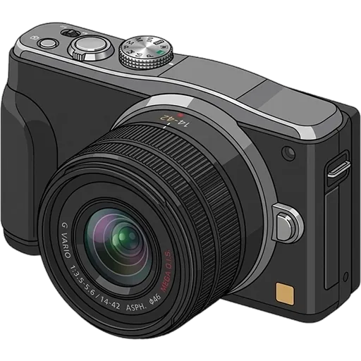 パナソニック LUMIX GF6のピクセルアート