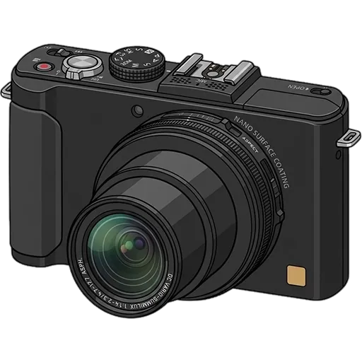 パナソニック LUMIX LX7のピクセルアート