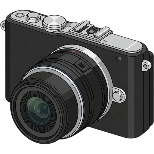 Olympus PEN E-PL3 pixel art