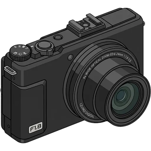 Olympus XZ-1 pixel art