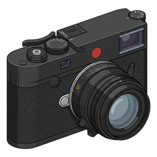라이카 M10-D 픽셀아트