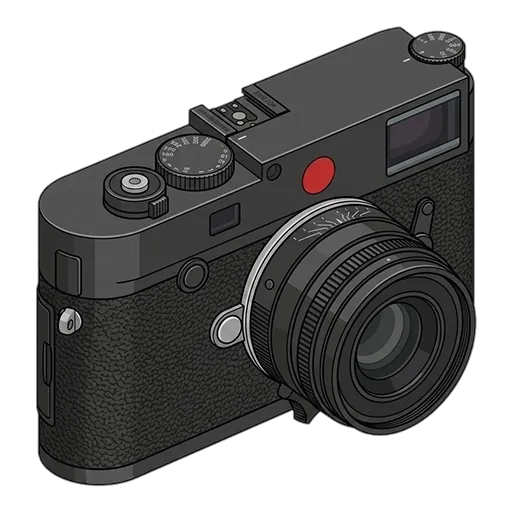 라이카 M10 모노크롬 픽셀아트