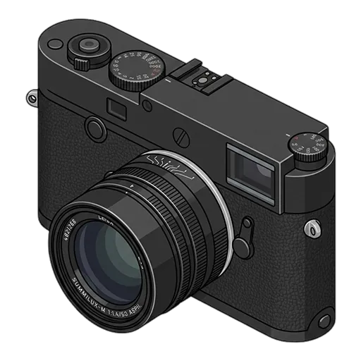 라이카 M11 모노크롬 픽셀아트
