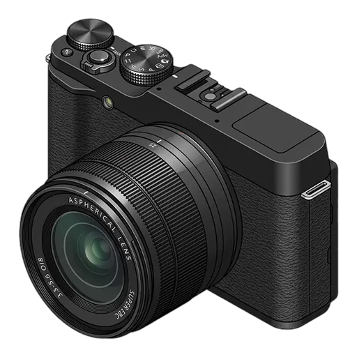 富士フイルム X-M1のピクセルアート