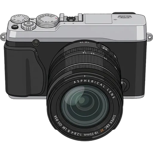 富士フイルム X-E2のピクセルアート