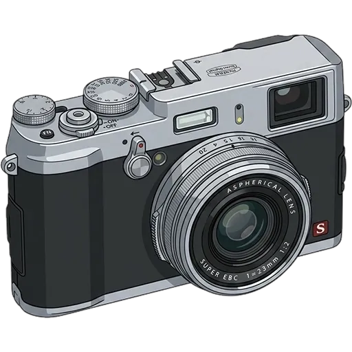 후지필름 X100S 픽셀아트