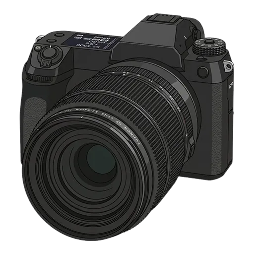 富士フイルム GFX 100S IIのピクセルアート