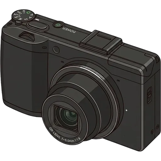 Ricoh GR Digital III pixel art