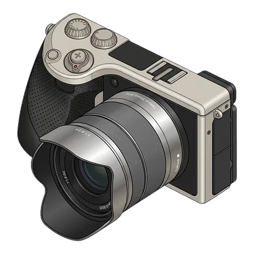 Hasselblad ハッセルブラッド Lunarのピクセルアート