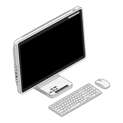 LG 올인원 PC (초기) 픽셀아트