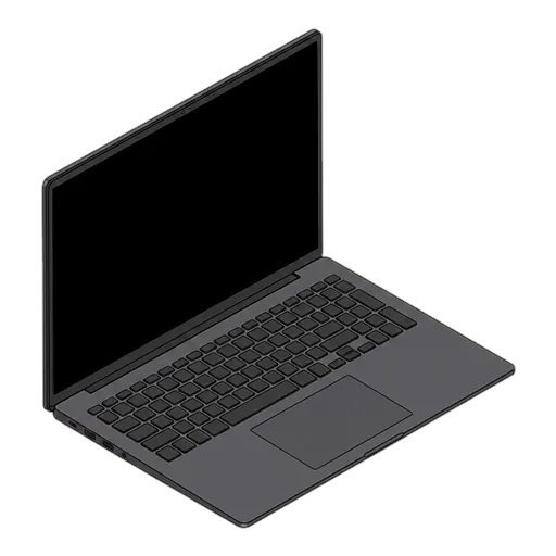 LG gram 16（2024）のピクセルアート