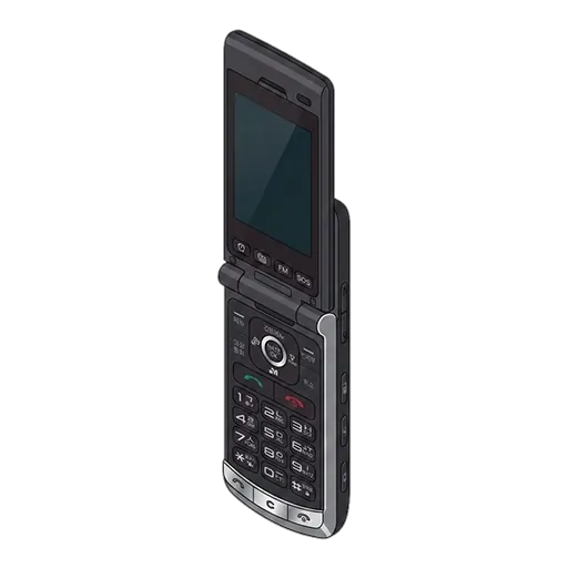 LG Cyon KU2300 pixel art