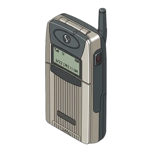サムスン Anycall SCH-M100/SPH-M1000（インターネットフォン）のピクセルアート