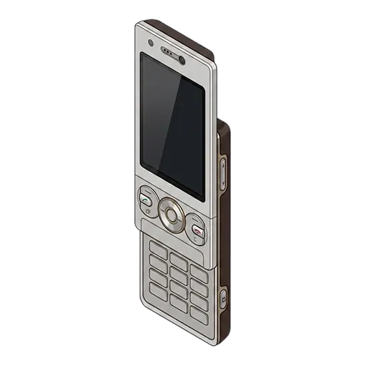 Sony Ericsson W705 pixel art