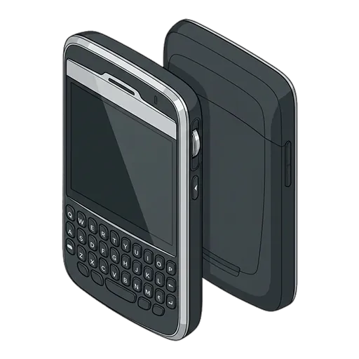 BlackBerry ブラックベリー 7730のピクセルアート