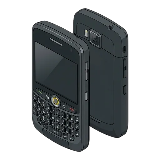BlackBerry ブラックベリー Curve 8350iのピクセルアート