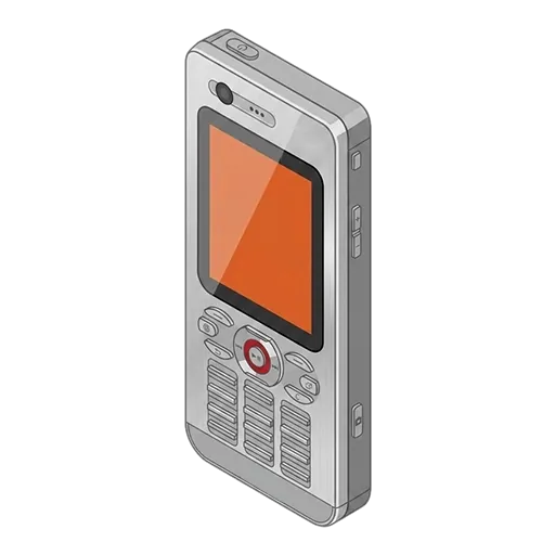 Sony Ericsson W880c pixel art