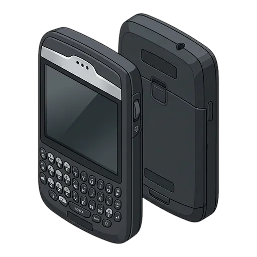 BlackBerry ブラックベリー 6720のピクセルアート