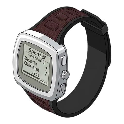 Microsoft SPOT Watch pixel art
