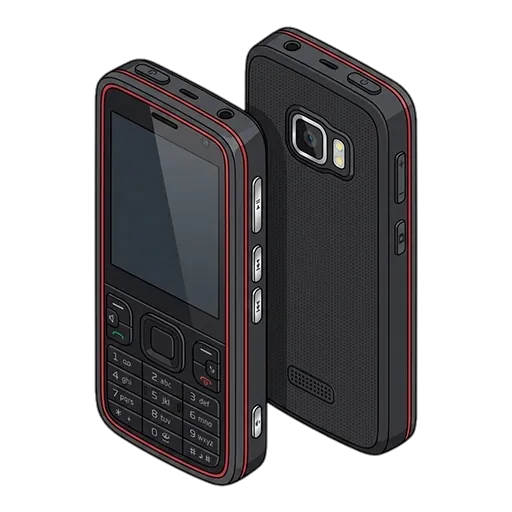 Nokia 5630 XpressMusic pixel art