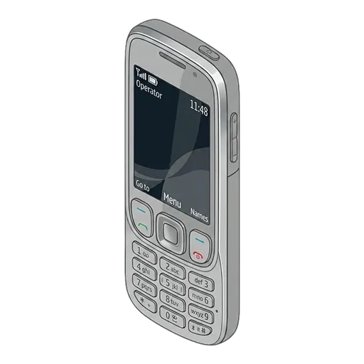 Nokia 6303i classic pixel art