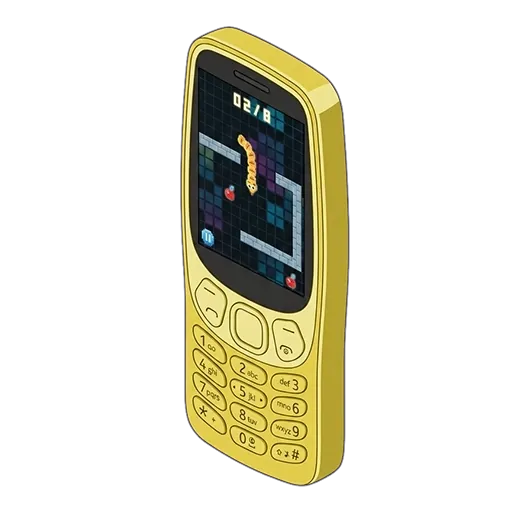 ノキア 3210 (2024)のピクセルアート