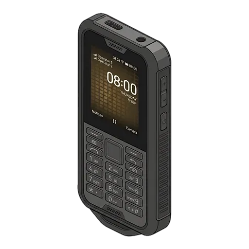 Nokia 800 Tough pixel art