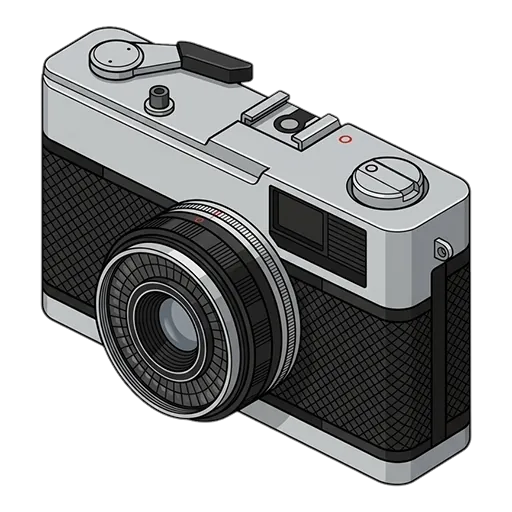 Olympus Trip 35 pixel art