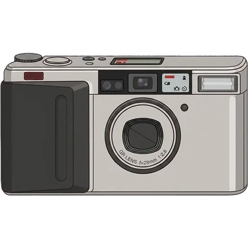 Ricoh GR10 pixel art