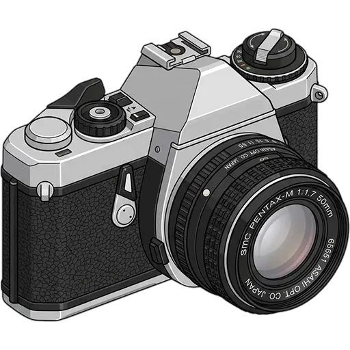 Pentax ペンタックス ME Superのピクセルアート