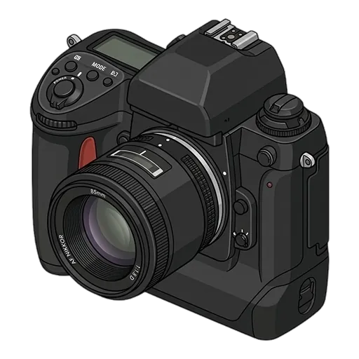 니콘 F5 픽셀아트