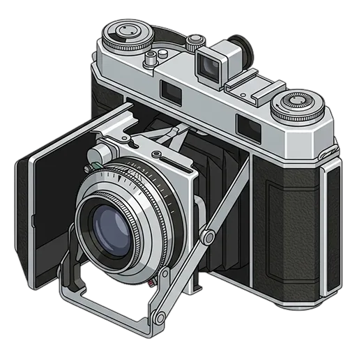 Kodak Retina IIa pixel art