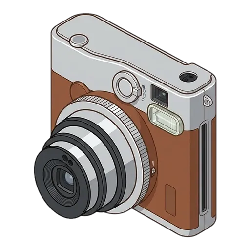富士フイルム instax mini 90 Neo Classicのピクセルアート