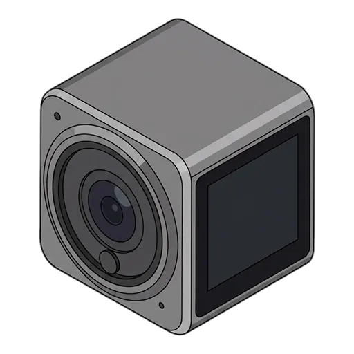 DJI 오즈모 액션 2 픽셀아트
