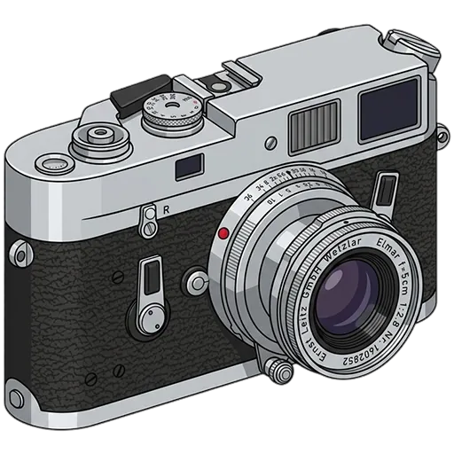 Leica ライカ M4のピクセルアート