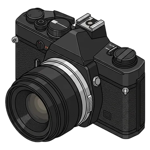 올림푸스 OM-2 픽셀아트