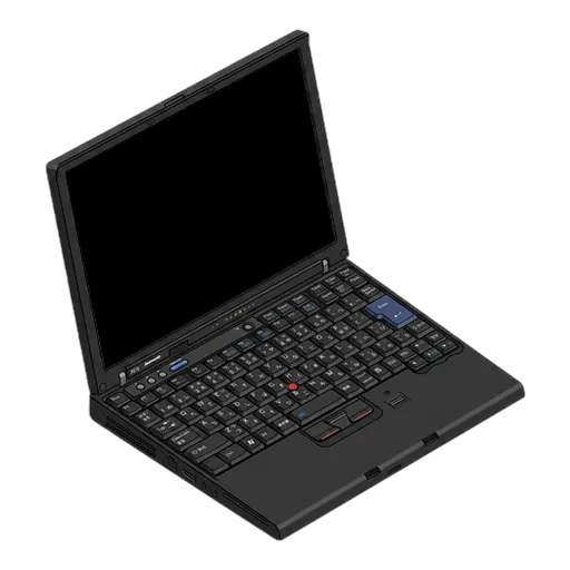 IBM ThinkPad X61s pixel art